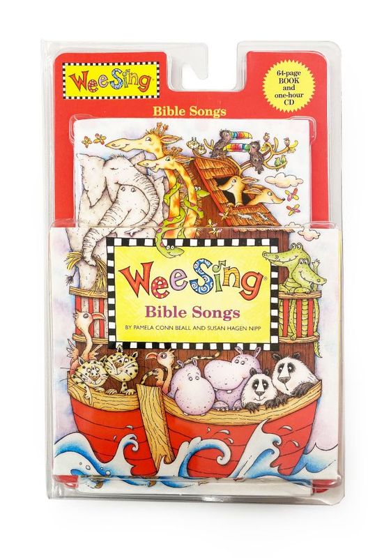 Wee Sing Bible Songs Book and CD set