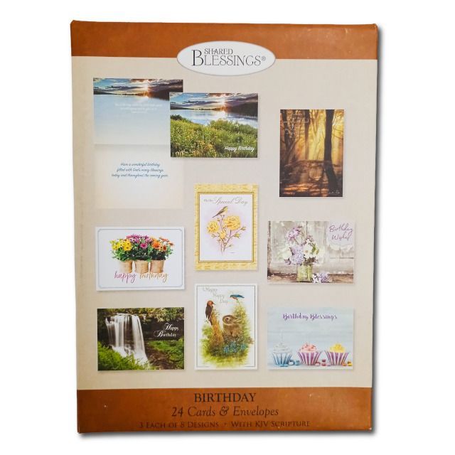 Birthday Best Boxed Card set (24)