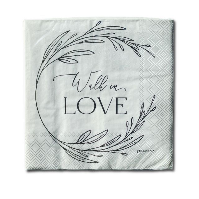 Napkin: Walk in Love