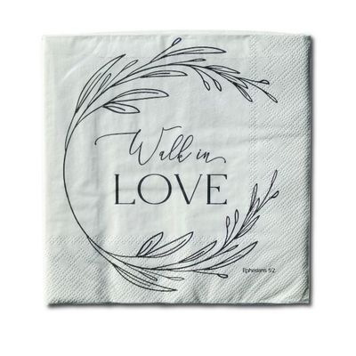 Napkin: Walk in Love