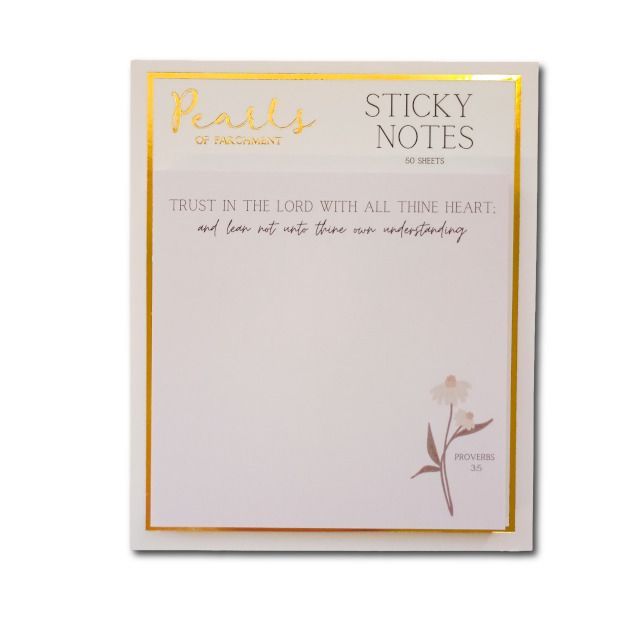 Trust in the Lord Sticky Notes