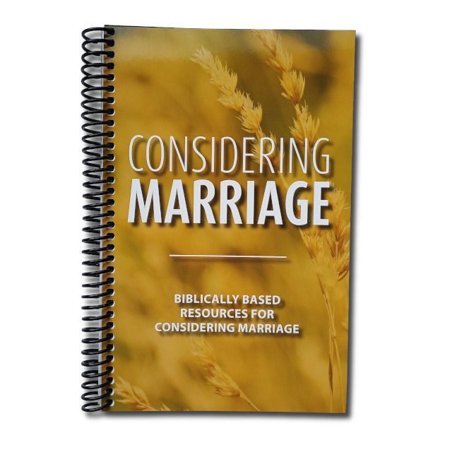 Considering Marriage book