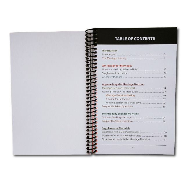 Considering Marriage book