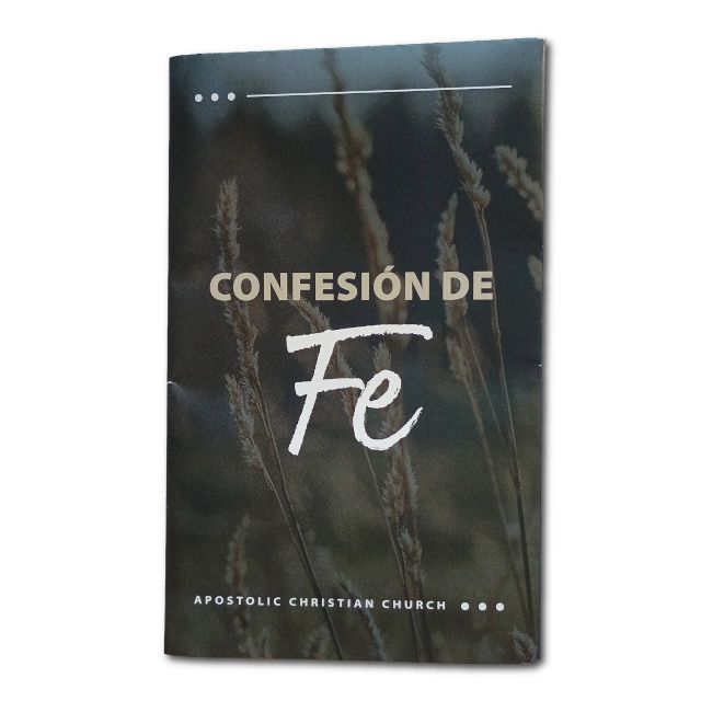 Statement of Faith, Spanish pocket sized version 2026