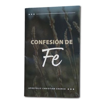 Statement of Faith, Spanish pocket sized version 2026
