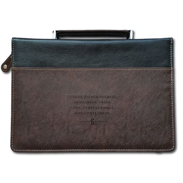 Silver Cross Bible Cover