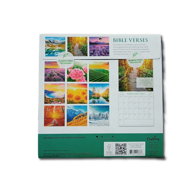 2027 Bible Verses Mini Calendar