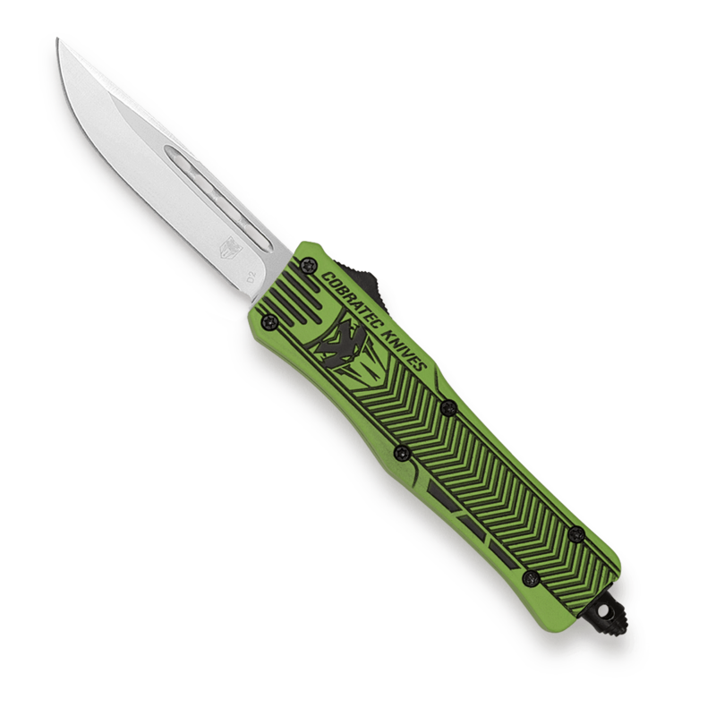 COBRATEC Small CTK-1 Cerekote Zombie Green w/ Graphite Black