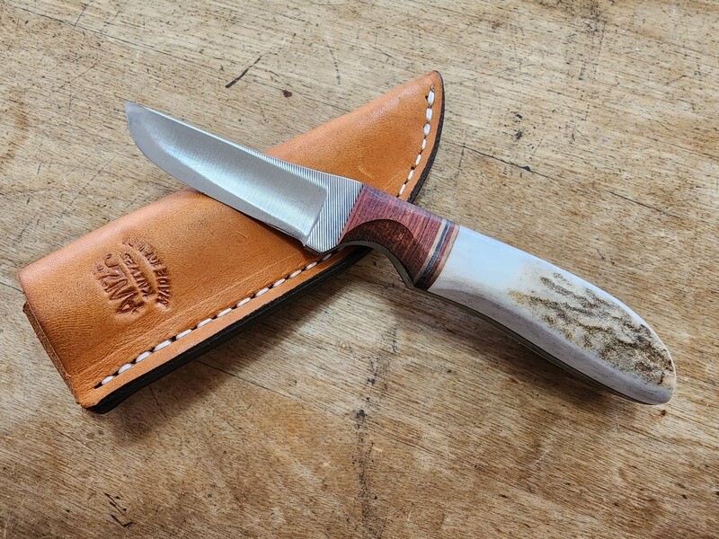ANZA Dymondwood/ Elk Handle
