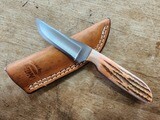 ANZA Peach Jigged Bone Handle (Small)