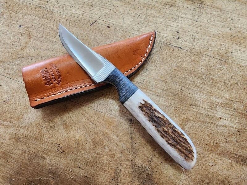 ANZA Blue Dymondwood/Elk Handle