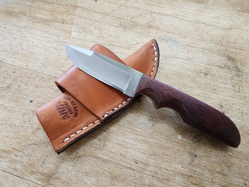 ANZA Drop Point with False Edge Two Finger