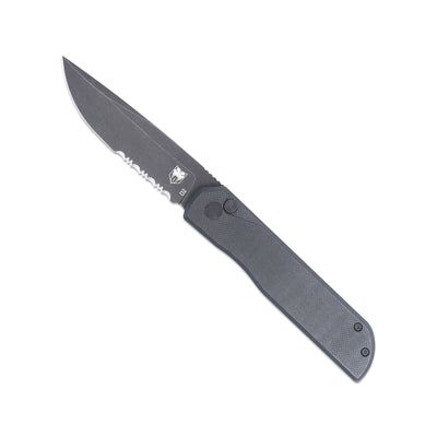 COBRATEC EDC Prowler - Black Drop (Serrated)