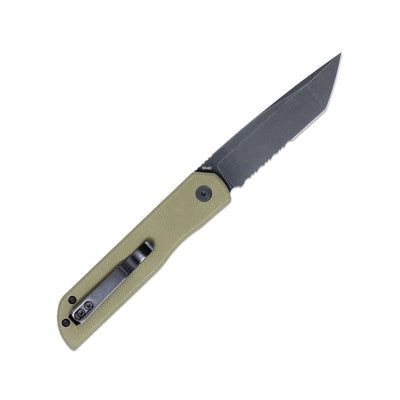 COBRATEC EDC Prowler - O.D. Green Tanto (Serrated)