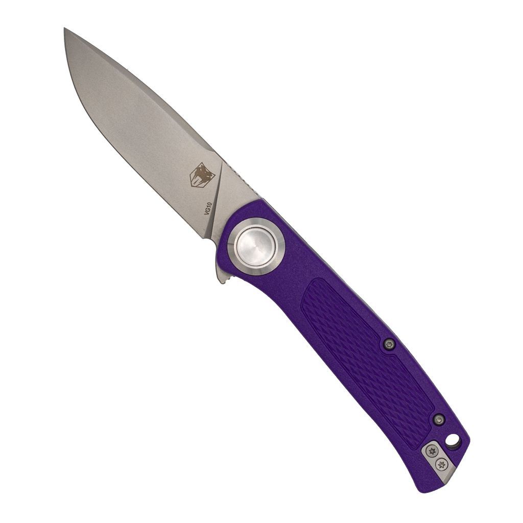 COBRATEC EDC SCOUT BUTTON LOCK - Purple 
