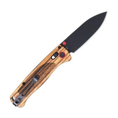 COBRATEC Zebrawood Bar Lock - Black Titanium Coated