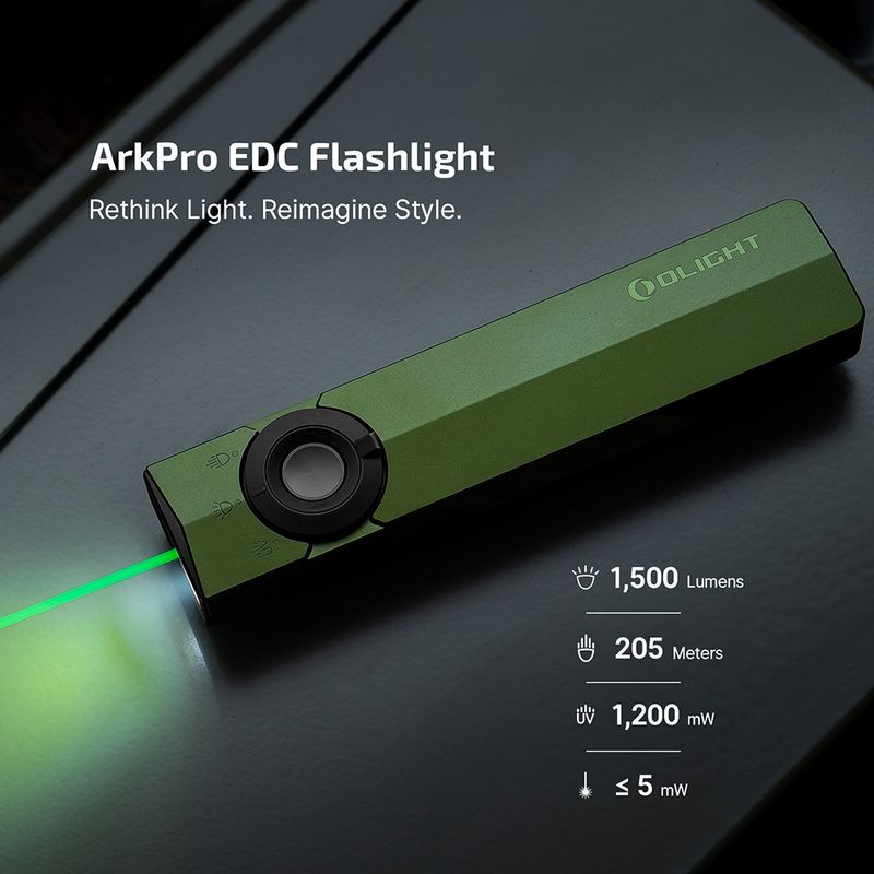 OLIGHT ArkPro 3R OD Green CW