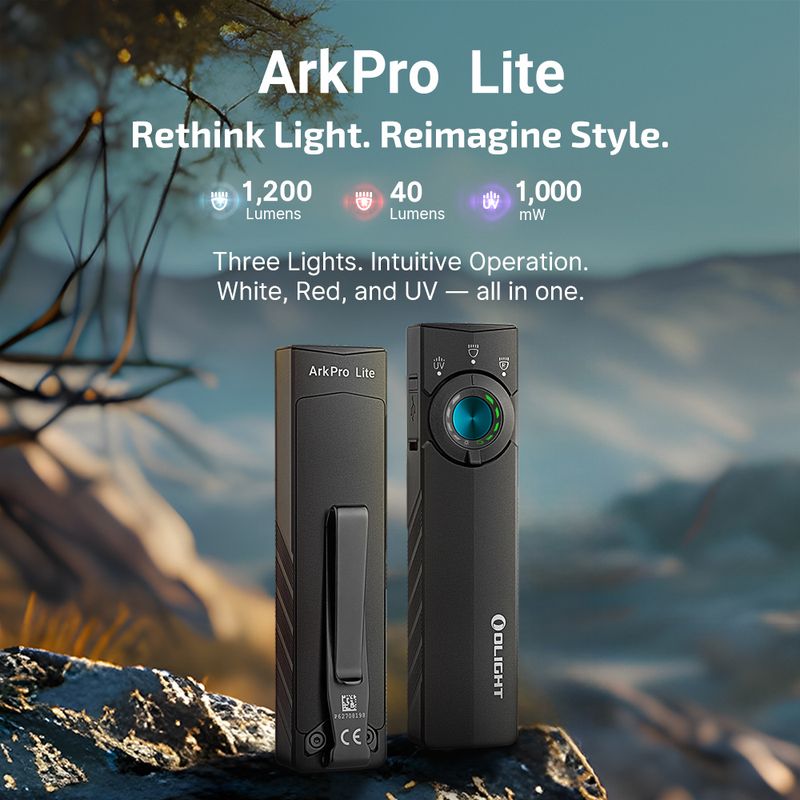 OLIGHT ArkPro 3R Matte Black CW
