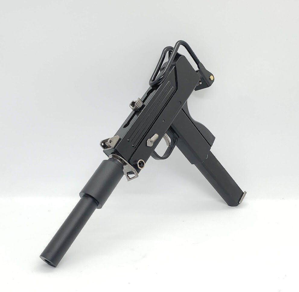 RARE MAC10 2023 Shell Eject REPLICA Toy Gun 12 PISTOL GUN Moving