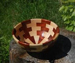 Simple Segmented Turned Bowl