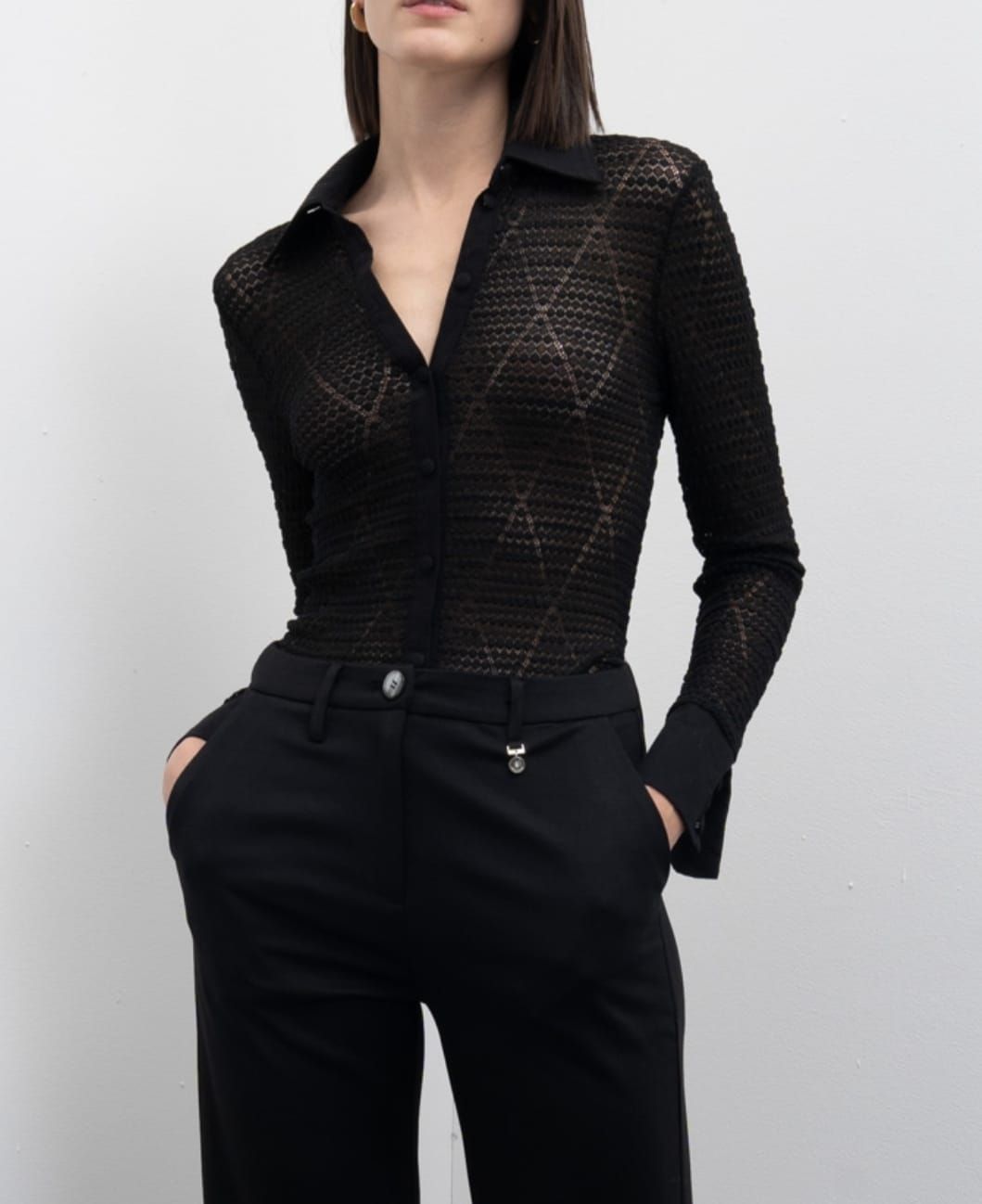 CAMICIA PIZZO
