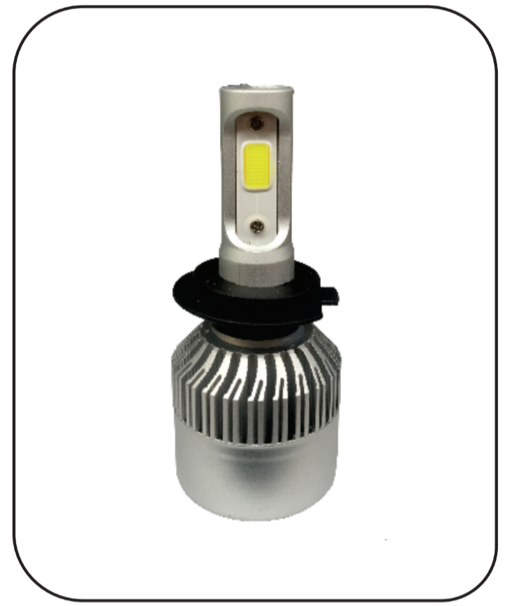 Hiperled Vision aplicación de alta o baja 2 caras medidas H1, H3, H7, H11, H15/9005, y 9006