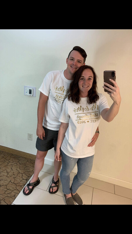 Wedding Bliss/matching Shirts