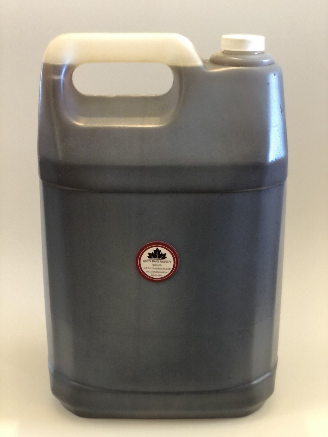 10 litre / 2.5 gallon of Coutts Maple Syrup