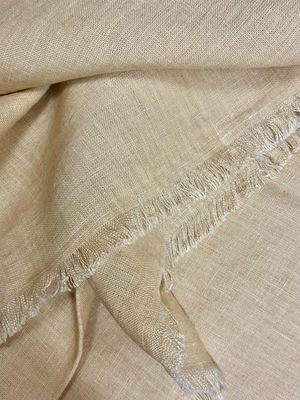 Beige tafelkleed uit linnen