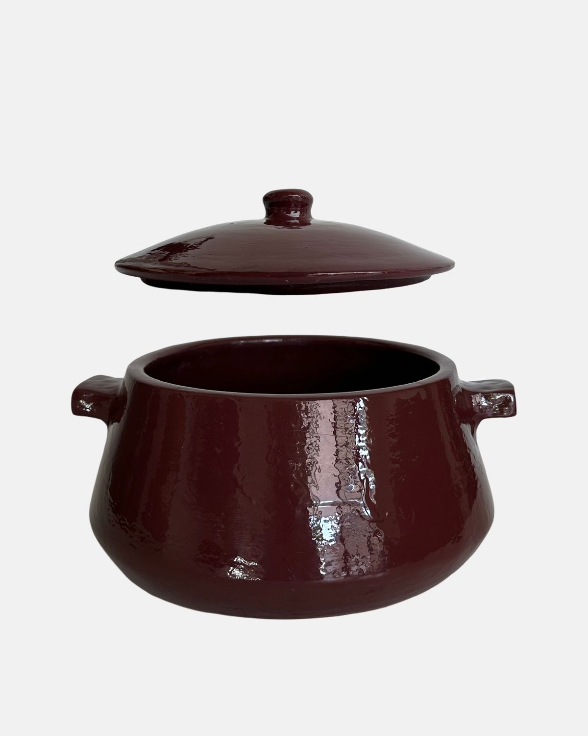 Ovenschaal met deksel Auri S burgundy