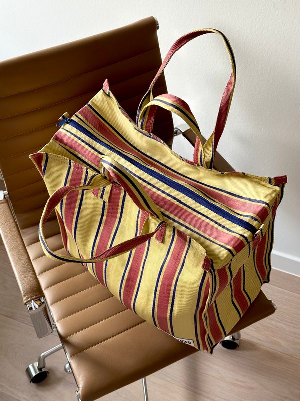 Weekendtas &#39;Portar&#39; - Geel