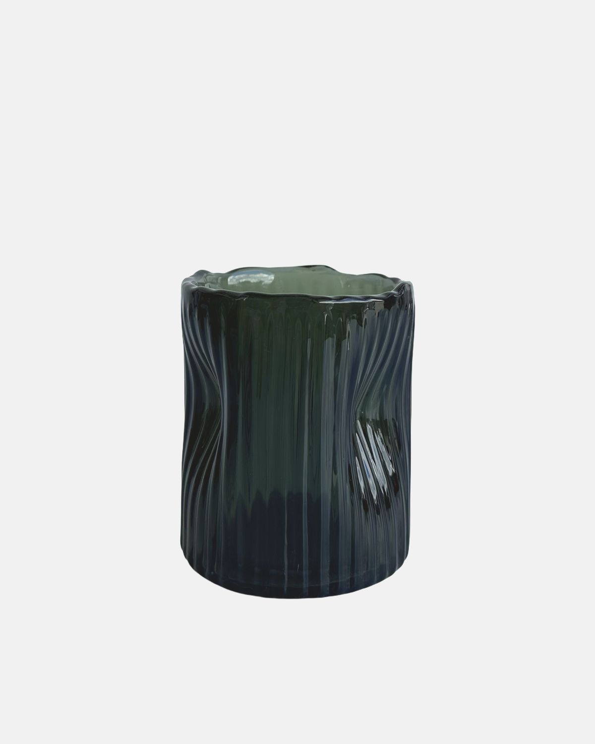 Set van 6  glazen Ribble groen