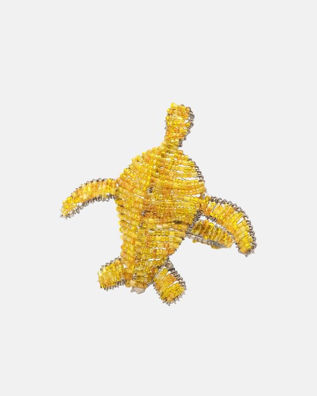 Kralen servetring schildpad