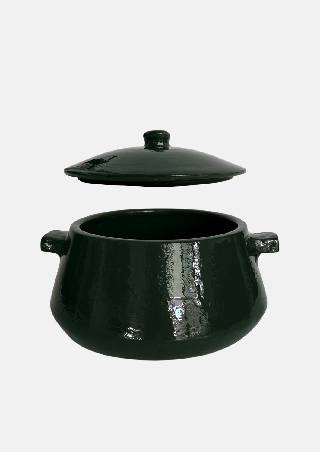 Schaal met deksel Auri groen