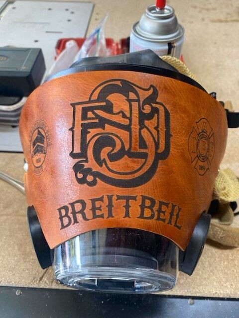 Custom Leather mask protector