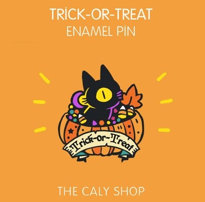 Enamel Pin • Trick-or-Treat