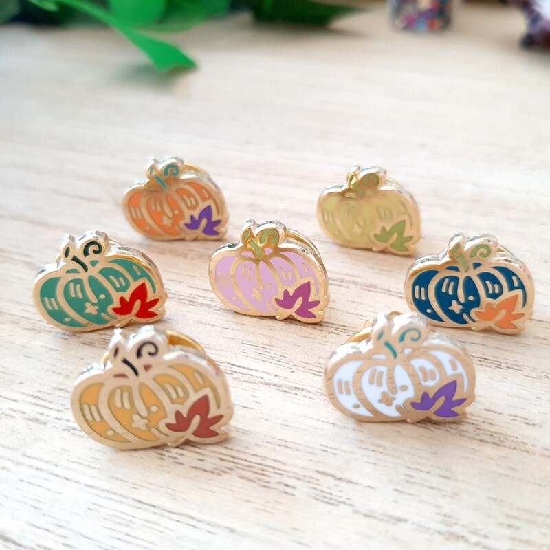 Enamel Pin • Mini Citrouille