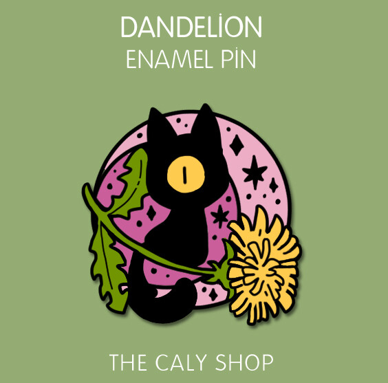 Enamel Pin • Dandelion