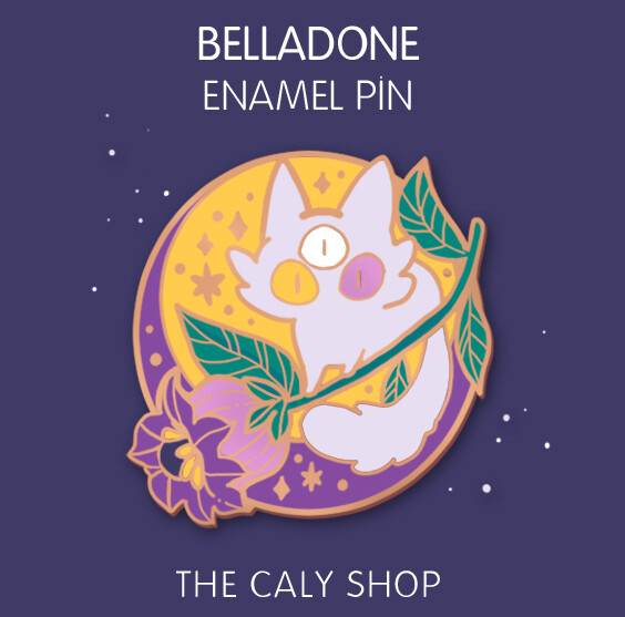 Enamel Pin • Belladone