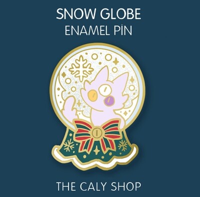 Enamel Pin • Snowglobe