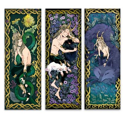 Carte illustrée • Loki