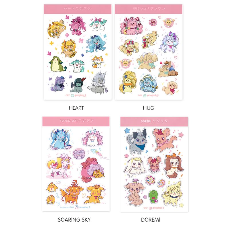 Feuille de Sticker • WanWan 🐶