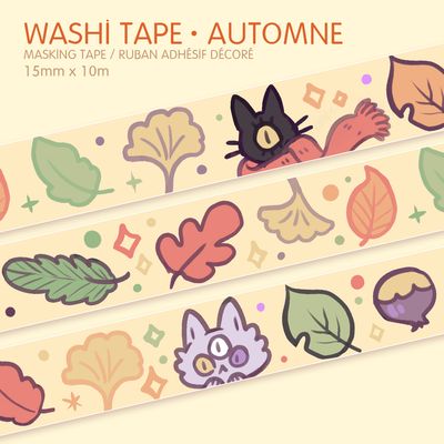 Washi Tape • Automne