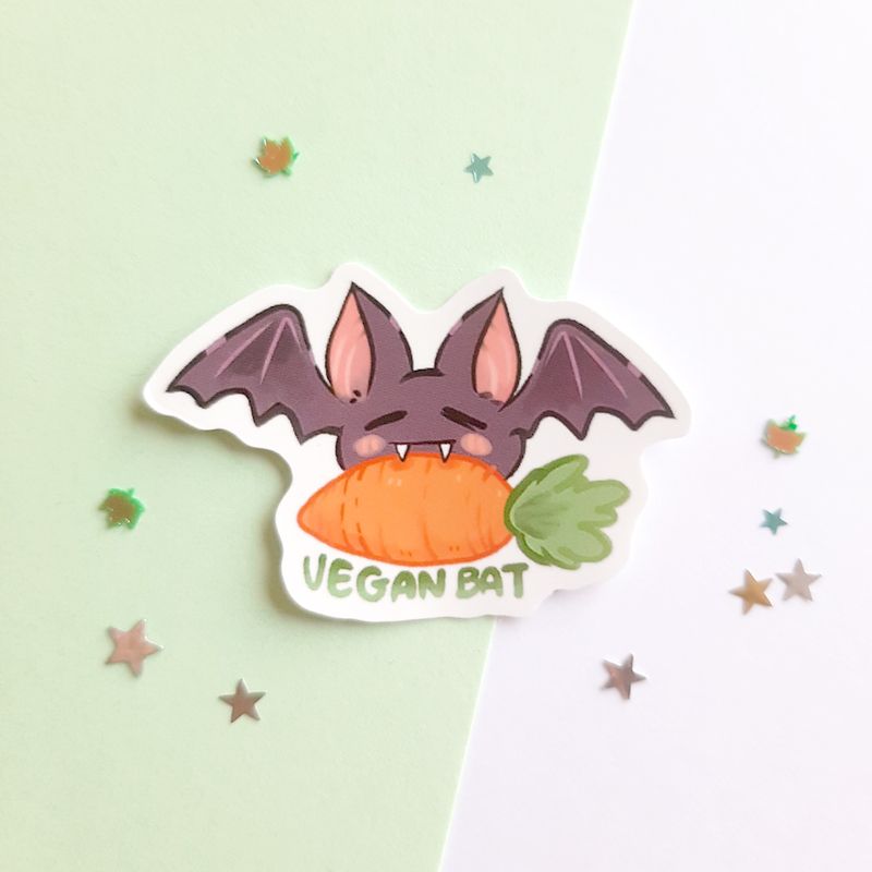 Sticker • Vegan Bat