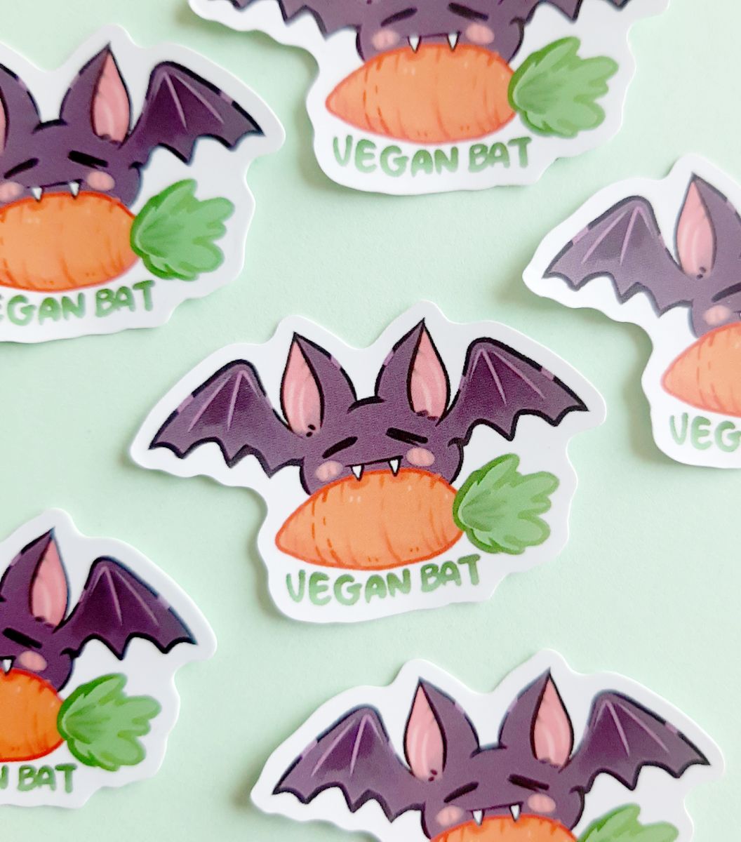 Sticker • Vegan Bat