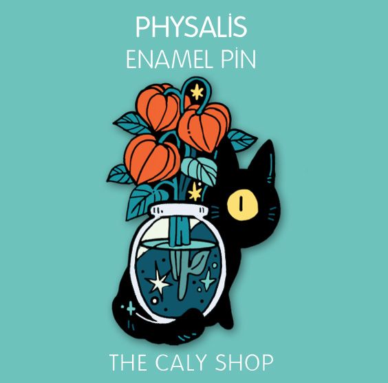 Enamel Pin • Physalis