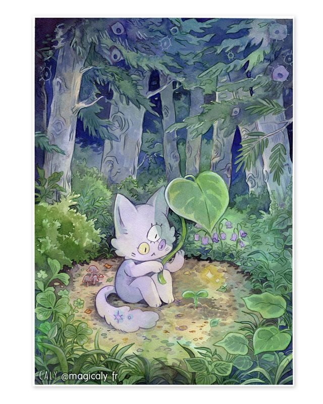 Carte illustrée • Trianon forêt