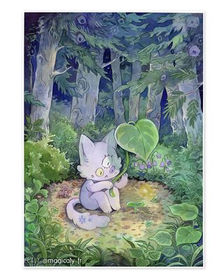 Carte illustrée • Trianon forêt