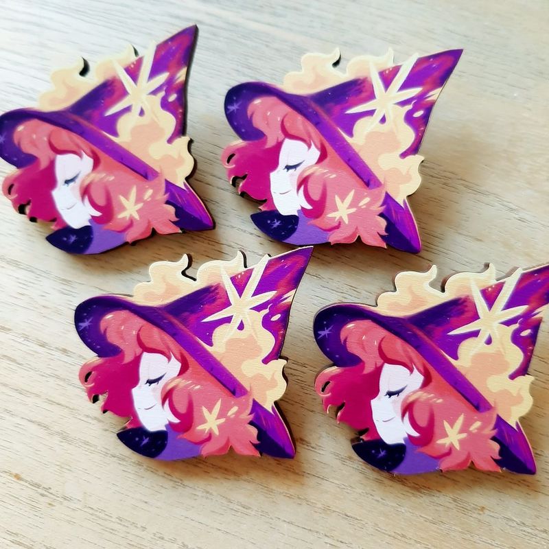 Broche • Sorcière