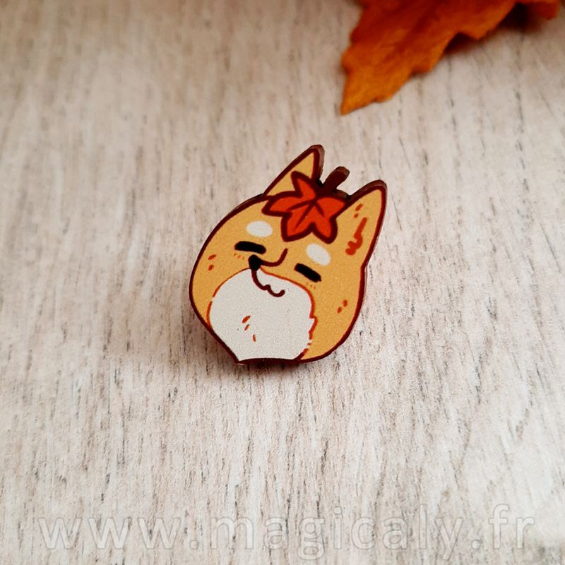 Pin en bois • Aki-Ynu